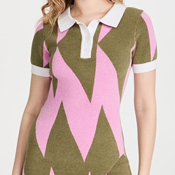 SER.O.YA Jade French Terry Mini Dress Size Medium - Picture 2 of 11